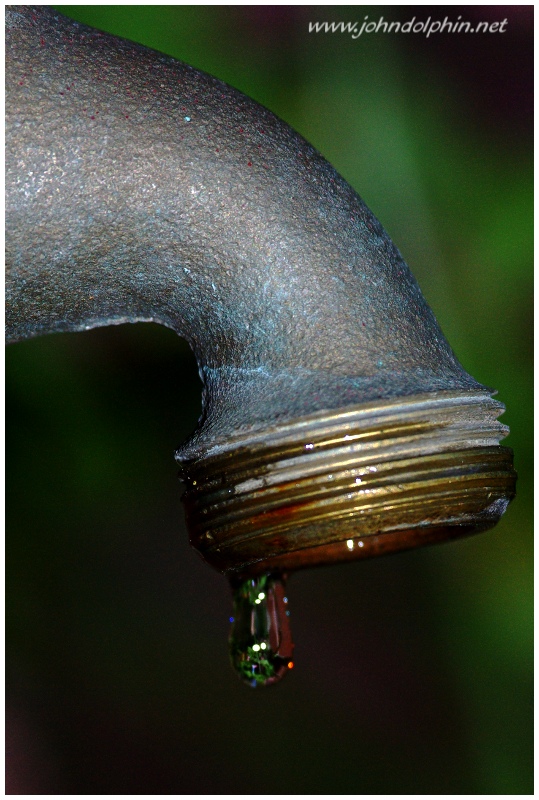 garden tap drip