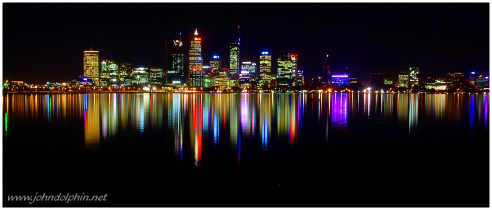 Perth city at night 2
