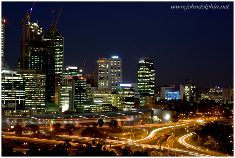 Perth city at night 4