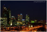 Perth city at night 3